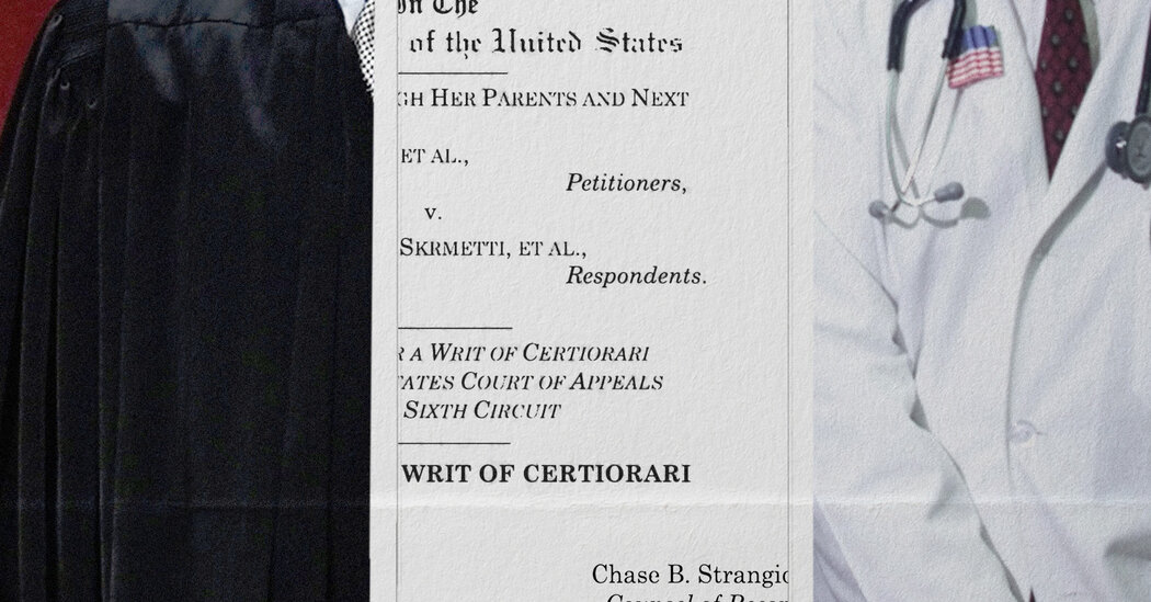 The Supreme Court hears a case about gender-affirming care for trans kids